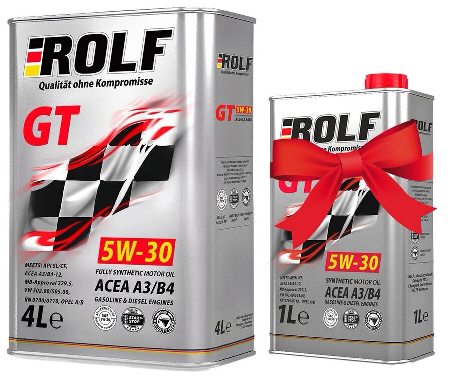 Rolf ROLF GT SAE 5W-30 ACEA A3/B4, 4L+1L