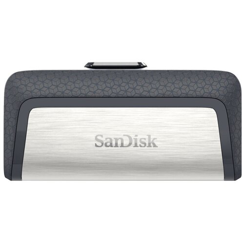 Флешка SanDisk Ultra Dual Drive USB Type-C 256 ГБ, 1 шт., черный/серебристый флешка sandisk ultra dual drive usb type c 256 гб 1 шт черный серебристый