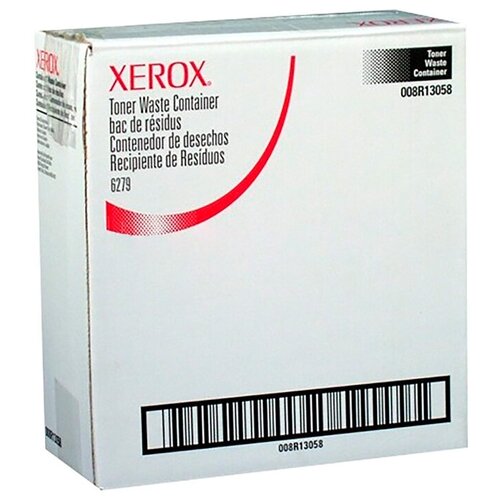 022k75470 ролик заряда xerox 6279 Бункер отработанного тонера Xerox 008R13058, 30000 стр, серый