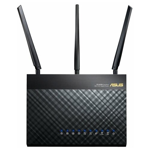 фото Wi-fi mesh роутер asus rt-ac68u, черный