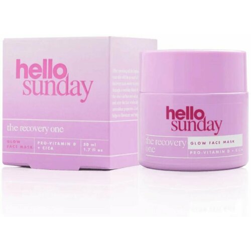 Hello Sunday Восстанавливающая , увлажняющая маска для сияния лица The Recovery One 50 мл hello sunday восстанавливающая увлажняющая маска для сияния лица the recovery one 50 мл