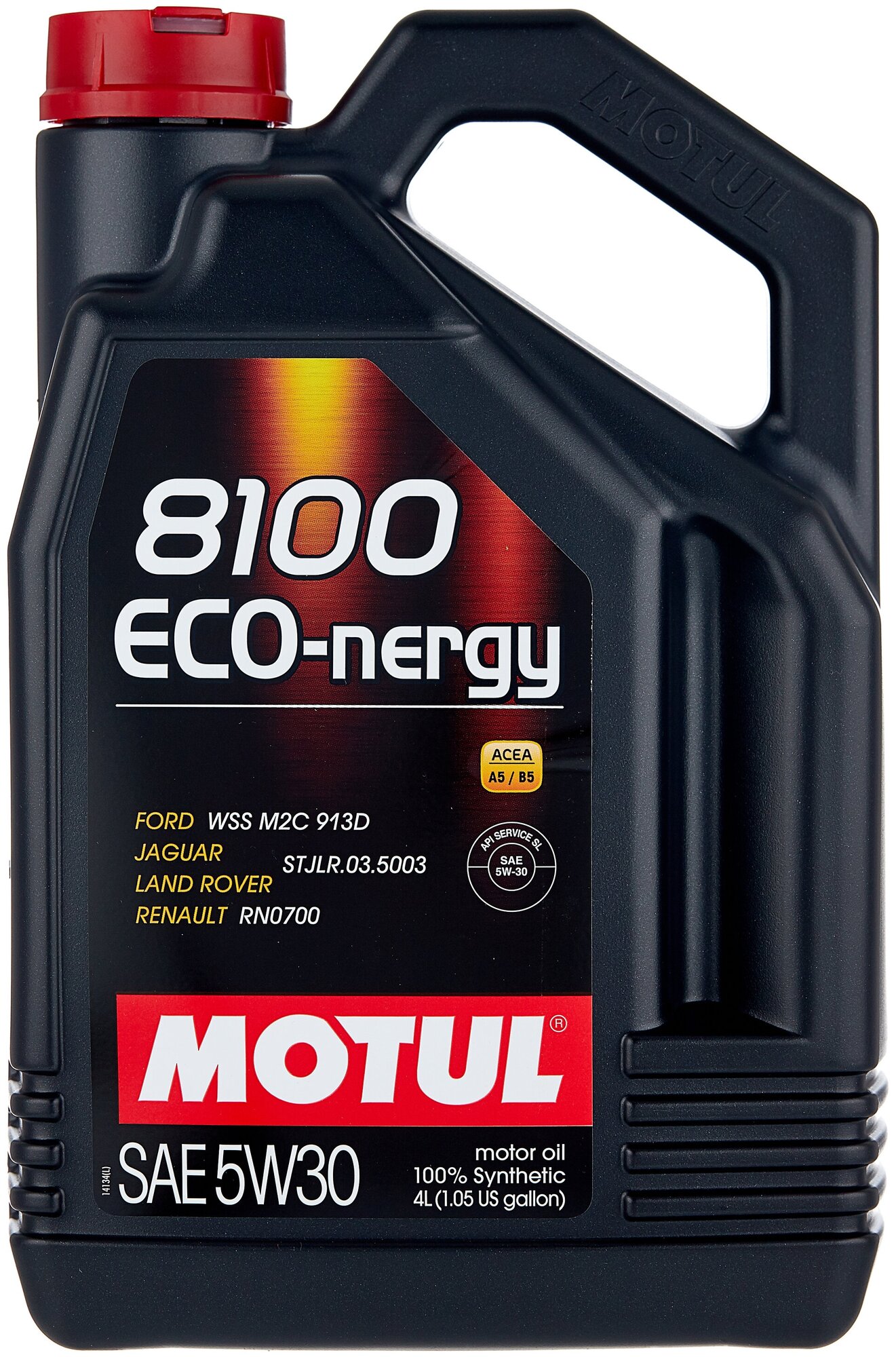 Синтетическое моторное масло Motul 8100 Eco-nergy 5W30, 4 л, 1 шт.