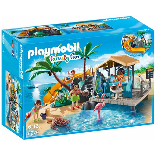 Набор с элементами конструктора Playmobil Family Fun 6979 Бар на пляже