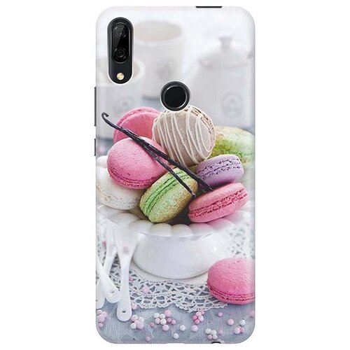 фото Ультратонкий силиконовый чехол-накладка для huawei p smart z / honor 9x с принтом gosso