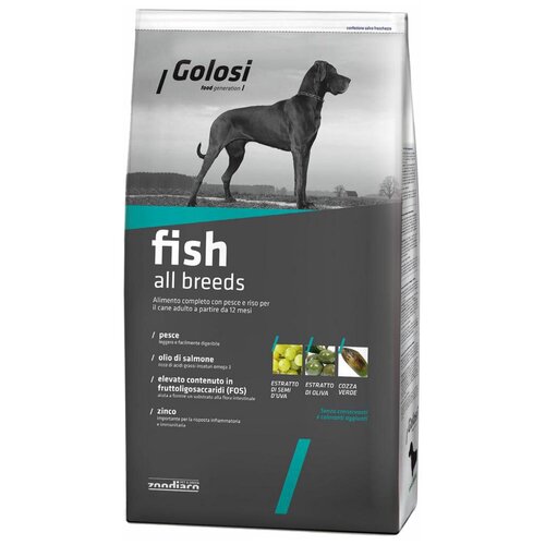 Корм для собак GOLOSI рыба сух. 3кг