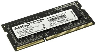 Оперативная память AMD 2 ГБ DDR3L 1600 МГц SODIMM CL11 R532G1601S1SL-UO