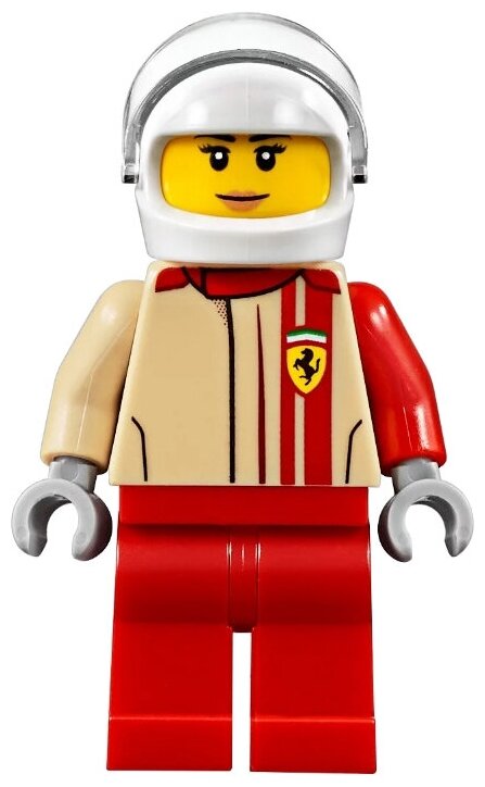 Конструктор LEGO Speed Champions Гараж Ferrari, 841 деталь (75889) - фото №11