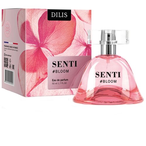 Dilis Parfum парфюмерная вода Senti Bloom, 50 мл, 194 г dilis etre libre парфюмерная вода для женщин 50 мл edp