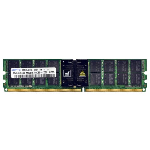 Оперативная память Samsung 2 ГБ DDR2 533 МГц FB-DIMM CL4 M395T5750CZD-CD5 оперативная память kingston 2 гб ddr2 533 мгц dimm cl4 kvr533d2n4 2g