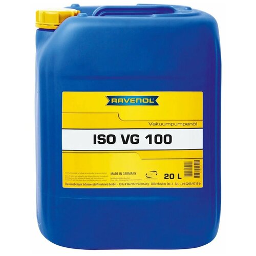 Вакуумное масло RAVENOL Vakuumpumpenöl ISO VG 100 20 л