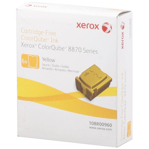 Картридж Xerox 108R00960, 2880 стр, желтый