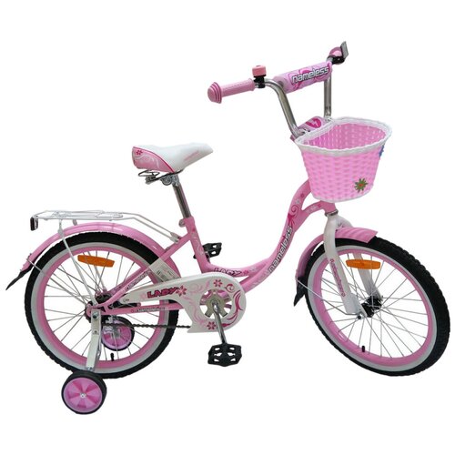 фото Детский велосипед nameless lady 16 розовый (требует финальной сборки)