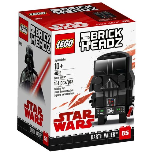 LEGO BrickHeadz 41619 Дарт Вейдер, 104 дет.
