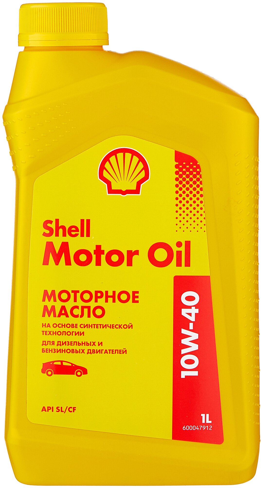 Синтетическое моторное масло SHELL Motor Oil 10W-40