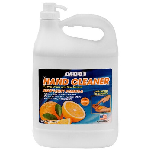 фото Очиститель abro hand cleaner 3.78 л канистра