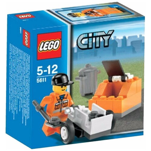 Конструктор LEGO City 5611 Общественные работы, 31 дет. конструктор lego city 5611 общественные работы 31 дет