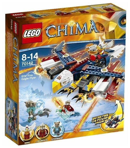 LEGO Legends of Chima 70142 Огненный истребитель Орлицы Эрис, 330 дет.