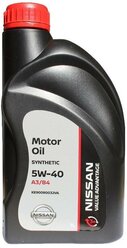 Синтетическое моторное масло Nissan 5W40 Value Advantage, 1 л