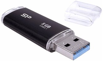 Флешка USB 3.0 Silicon Power 8 ГБ Blaze B02 ( SP008GBUF3B02V1K )