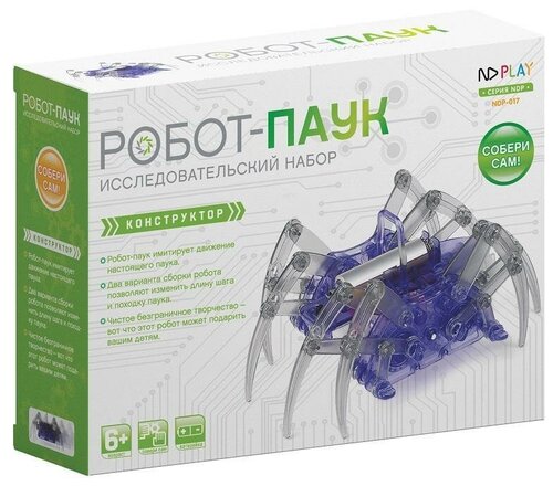 Конструктор ND Play На элементах питания 271122 Робот-паук, 54 дет.