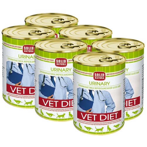 Влажный корм для кошек Solid Natura Vet Diet для лечения МКБ 340 г