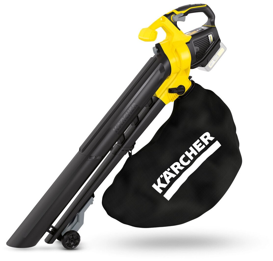 Воздуходувка-пылесос аккумуляторная ручная Karcher BLV 18-200 (1.444-100.0) 18В Li-Ion без АКБ и ЗУ