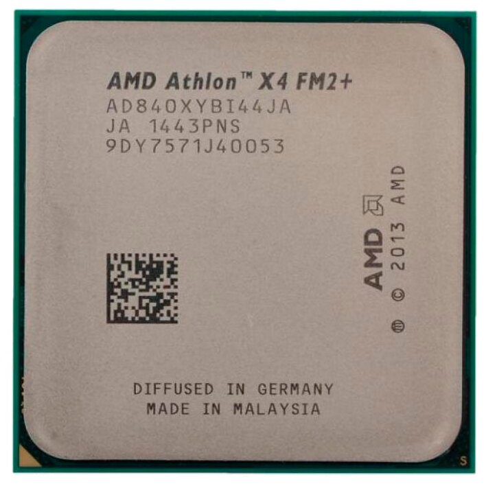 Процессор AMD Athlon X4 840 FM2+ 4 x 3100 МГц