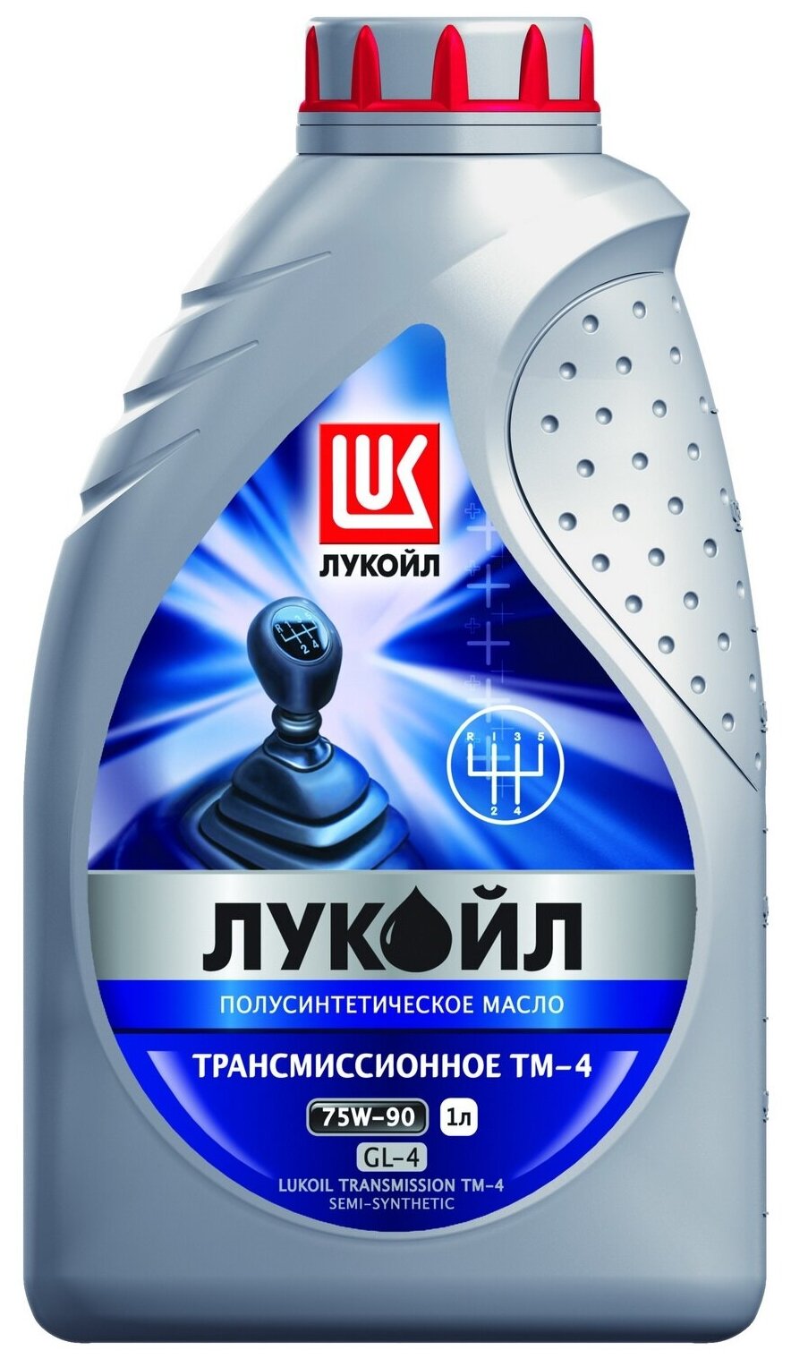 LUKOIL Масло трансмиссионное Лукойл ТМ-4, 75W-90, полусинтетическое, 1L 19531