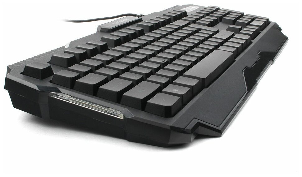 Клавиатура проводная Гарнизон GK-330G USB черный - фото №6