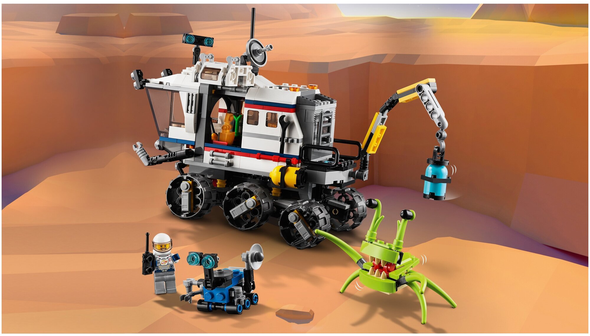 Конструктор LEGO Creator Исследовательский планетоход, 510 деталей (31107) - фото №11