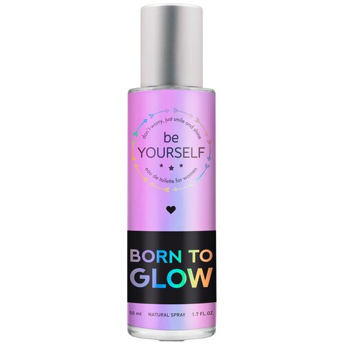 U&World туалетная вода Be Yourself Born to Glow, 50 мл, 193 г