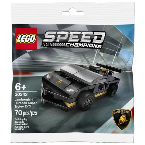 Конструктор LEGO Speed Champions 30342 Lamborghini Huracán Super Trofeo EVO, 70 дет.