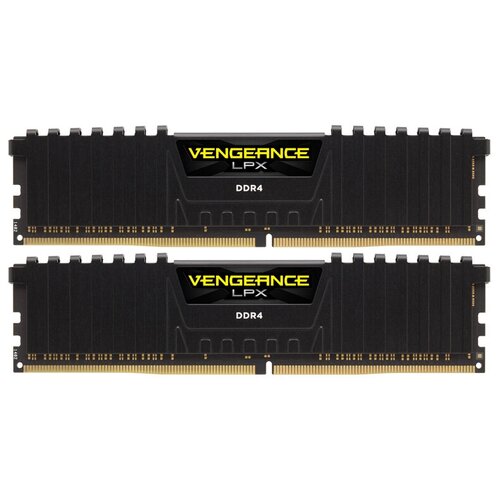 Память DDR4 2x4Gb 2400MHz Corsair CMK8GX4M2A2400C14 RTL PC4-19200 CL14 DIMM 288-pin 12В 807700₽