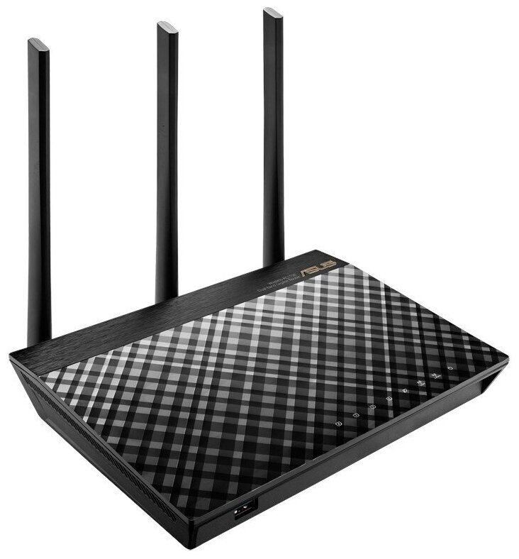   ASUS RT-AC66U (802.11ac, 2.4/5 , 1750 /, 4xGLAN, USB3.2)