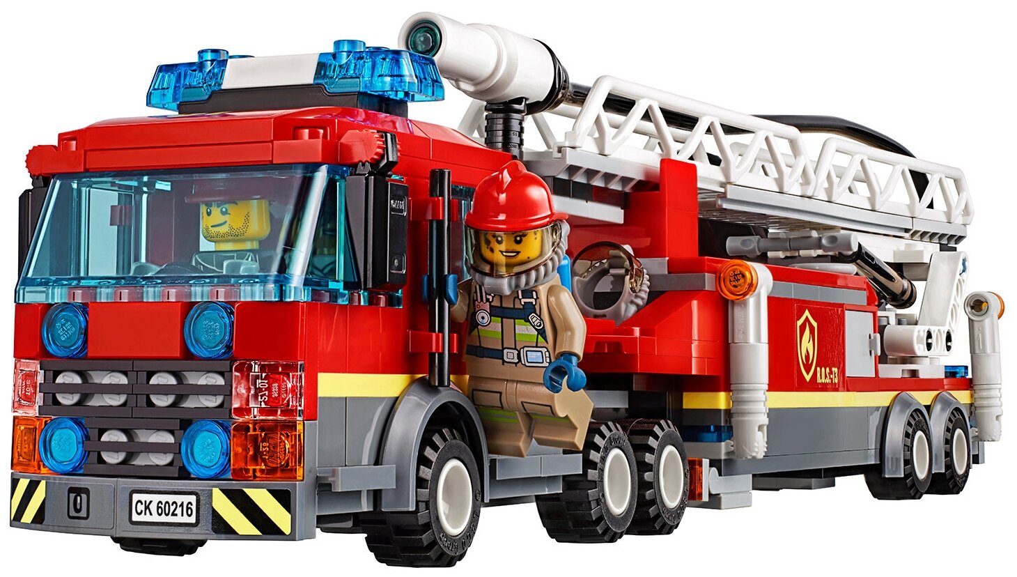 Lego City Fire 60216 Центральная пожарная станция Конструктор - фото №4