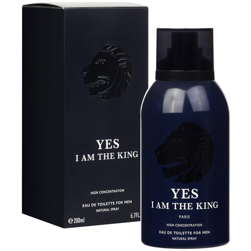 Geparlys туалетная вода Yes I am the King, 200 мл geparlys men yes i am the king icon туалетные духи 100 мл