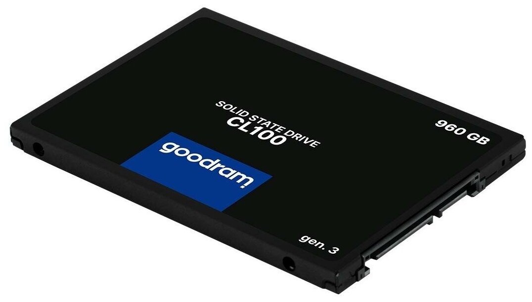 Накопитель SSD 2.5'' GoodRAM 960GB, SATA3, up to 540/460MBs, 3D TLC, 7mm - фото №1