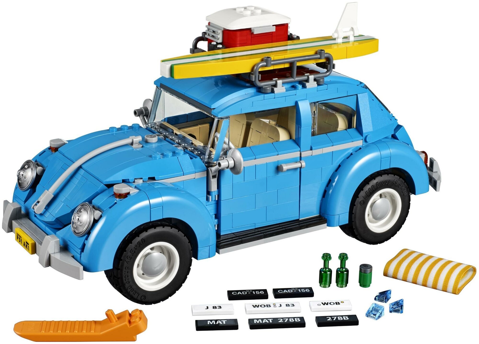 Конструктор LEGO 10252 Creator VW K?fer - фото №2
