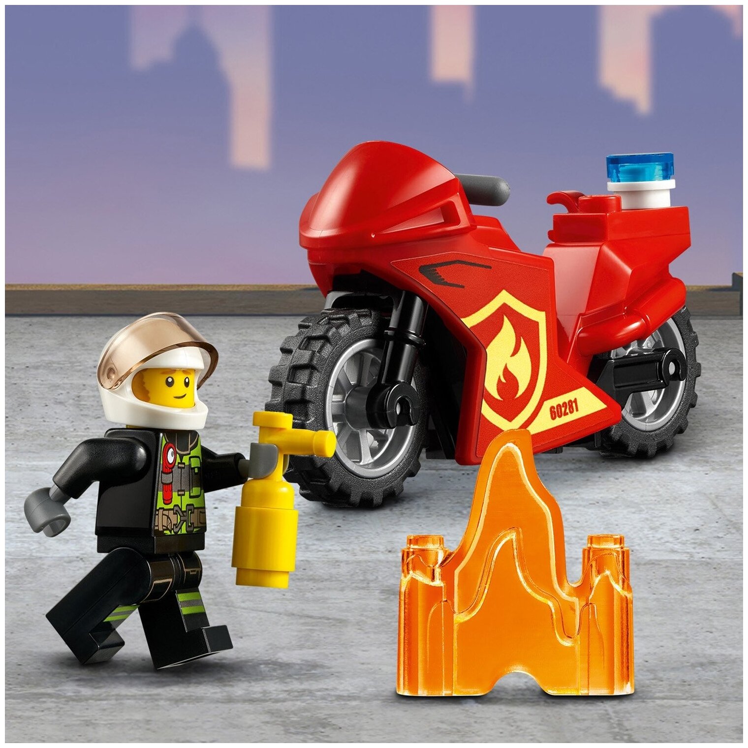 Конструктор LEGO City 60281 Спасательный пожарный вертолёт - фото №8