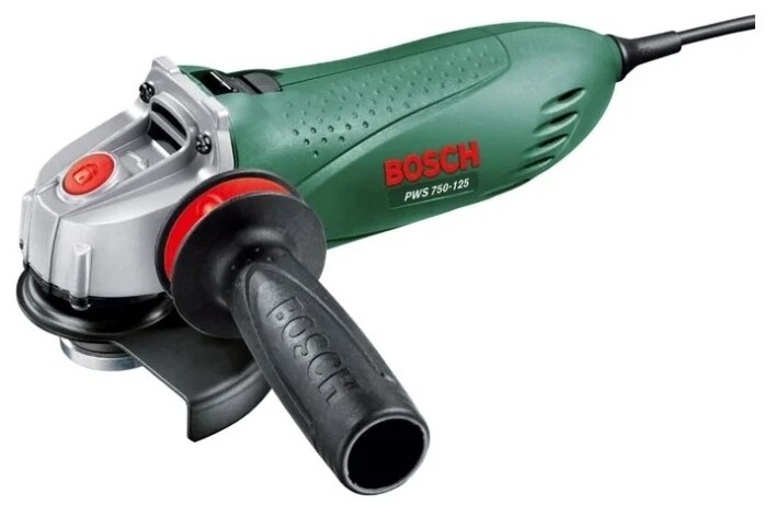 Сетевая угловая шлифмашина (болгарка) Bosch PWS 750-125, 750Вт, 125 мм, картон (06033A240D)