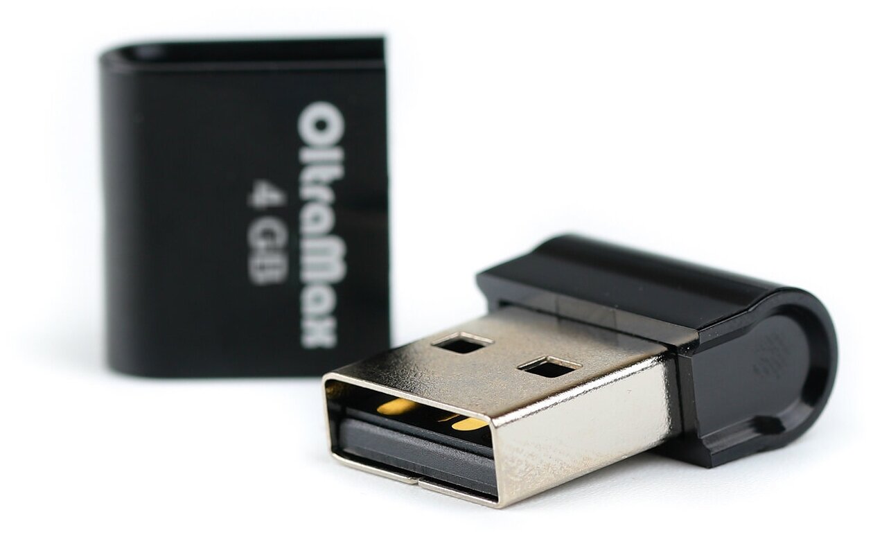 Флешка OltraMax 70 4GB USB 2.0 (OM-4GB-70) Black - фотография № 5