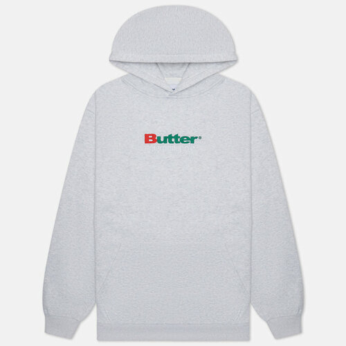 Толстовка Butter Goods, силуэт прямой, размер XL, серый