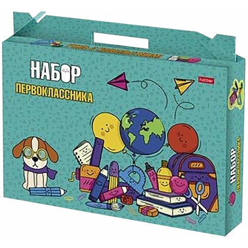 фото Набор для первоклассника в подарочной упаковке "универсальный", hatber, нп4_23390