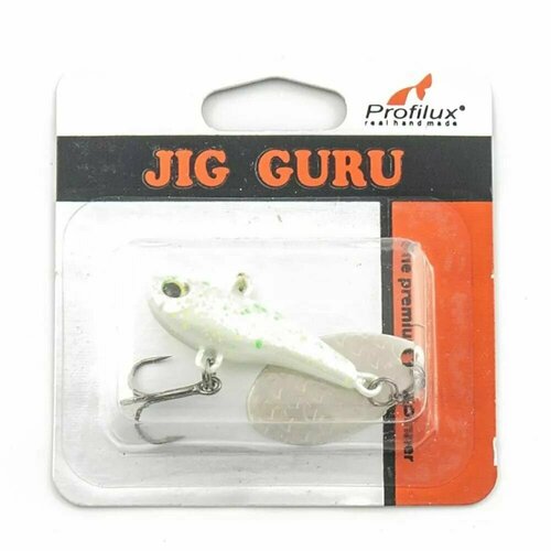 Джиг-блесна Profilux Тэйл-Спиннер 21гр цв 312 белый перламутр 330₽