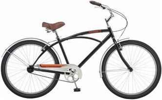 Круизер Schwinn Baywood Men черный 18" (требует финальной сборки)