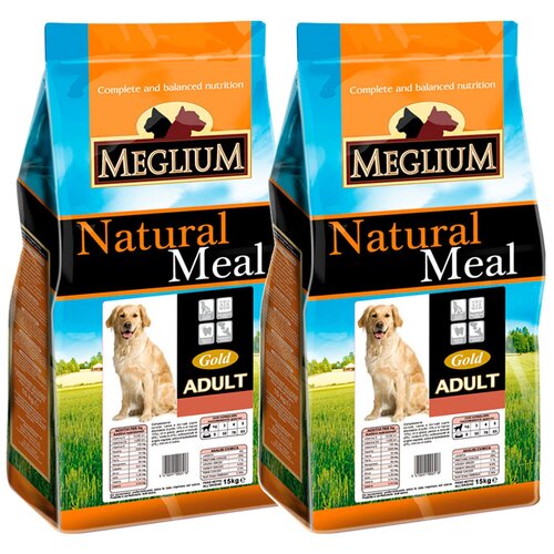 Корм для собак MEGLIUM ADULT GOLD для взрослых собак 3 кг