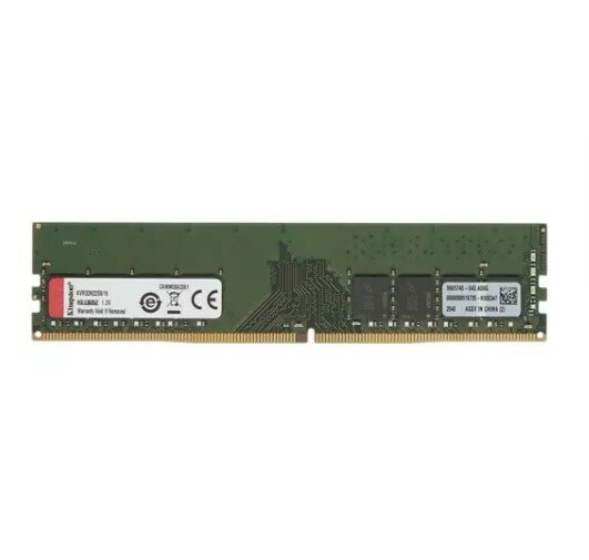 Оперативная память Kingston 16 ГБ DDR4 3200 МГц DIMM CL22 KVR32N22S8/16 - фотография № 2