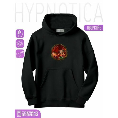 фото Худи hypnotica, размер xs, черный