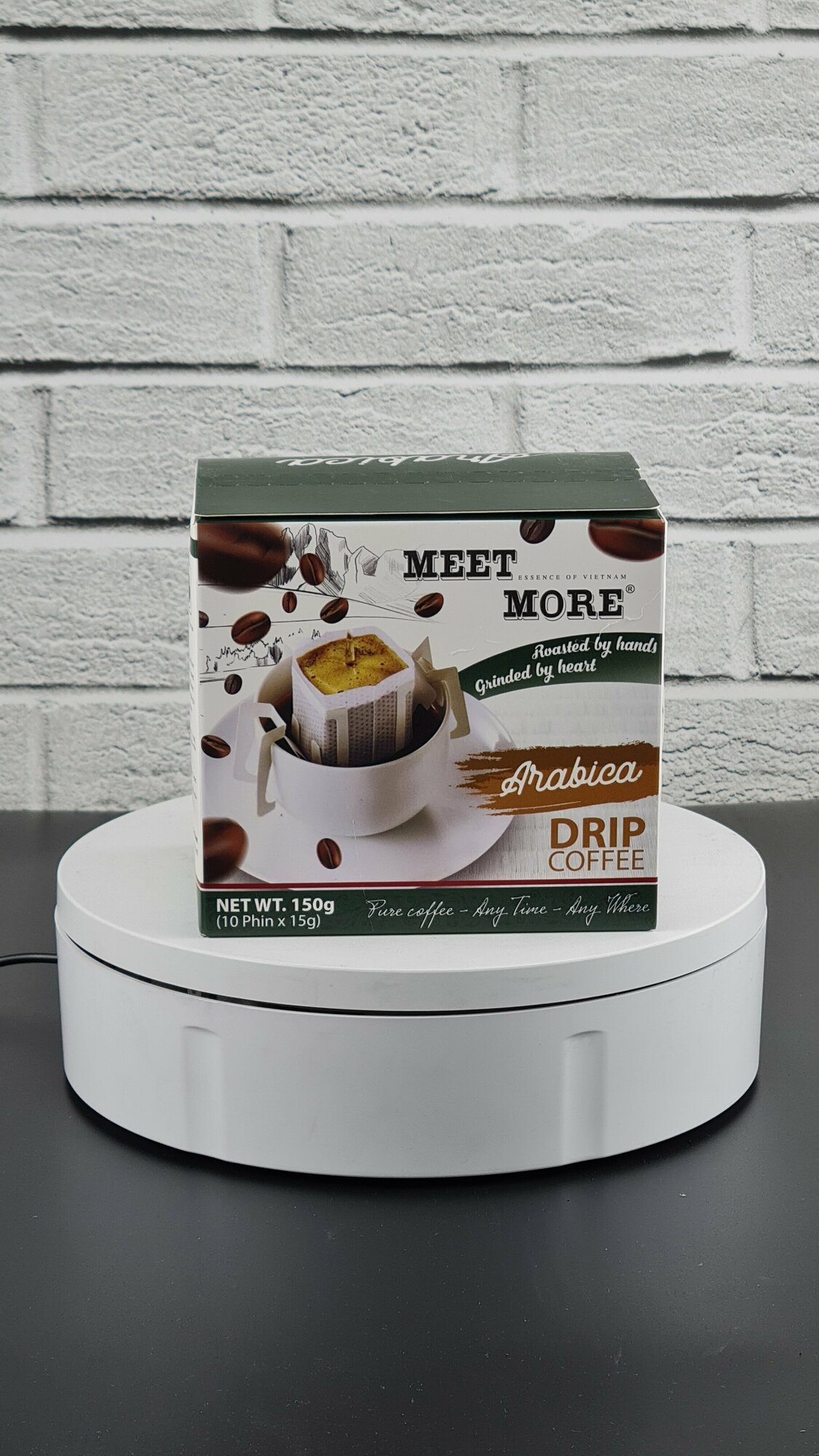 Вьетнамский растворимый кофе в дрип-пакетах MEET MORE 100% арабика 10 дрип-пакетов по 15 гр