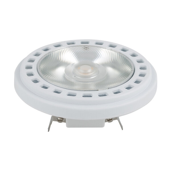 Arlight Лампа AR111-UNIT-G53-15W- Warm3000 (WH, 24 deg, 12V)